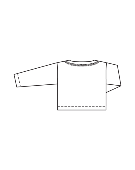 Pull en tissu bouclette n°122 | Burda Style 09/24