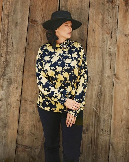 Blouse en polyester n°103 | Burda Style 10/24