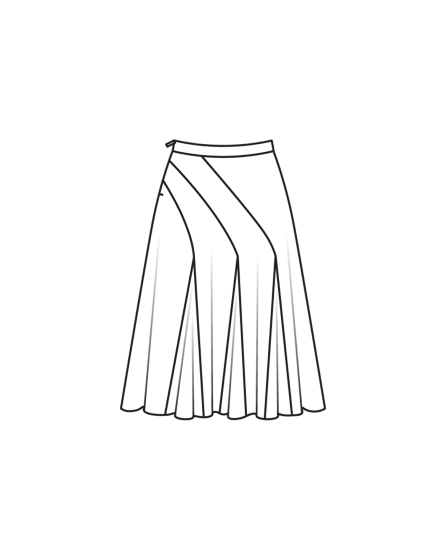 Jupe en polyester n°106 | Burda Style 10/24