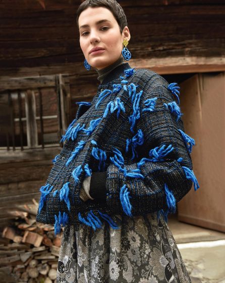 Blouson en tissu structuré n°113 | Burda Style 10/24