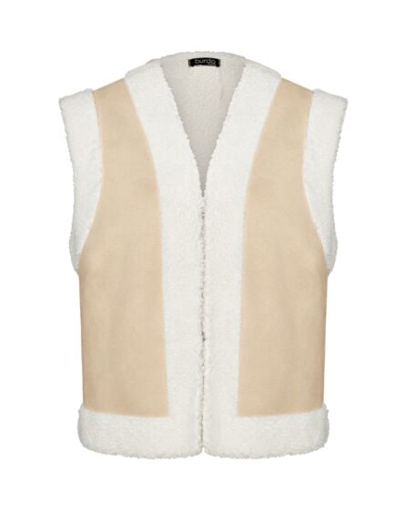 Gilet en suédine n°114 | Burda Style 10/24