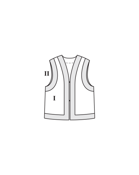 Gilet en suédine n°114 | Burda Style 10/24