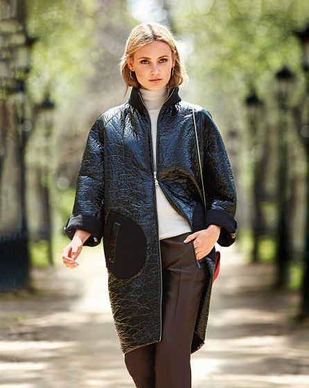 Manteau en maille n°126 | Burda Style 10/24 best of Burda Style 09/16