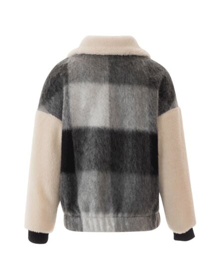 Sweat-shirt en tissu teddy n°131 | Burda Style 10/24 best of Burda Style 12/17