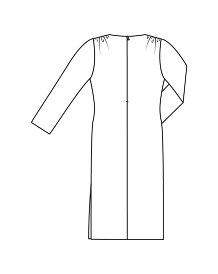 Robe en polyester n°104 | Burda Style 11/24