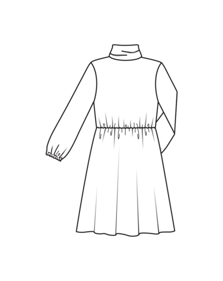 Robe en polyester n°109 | Burda Style 11/24
