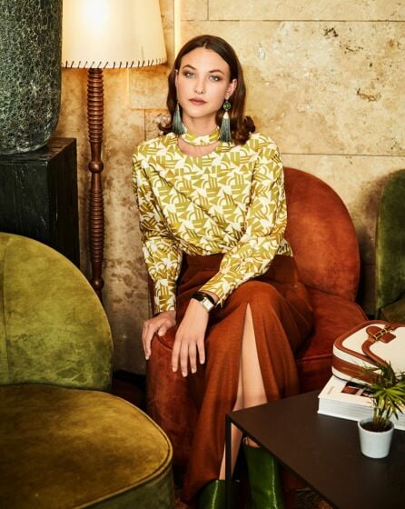 Blouse en coton n°114 | Burda Style 11/24