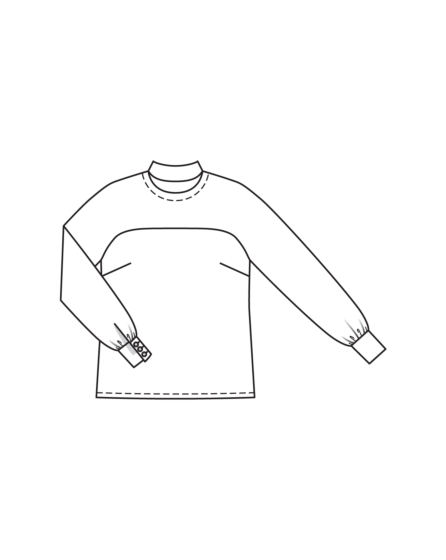 Blouse en coton n°114 | Burda Style 11/24
