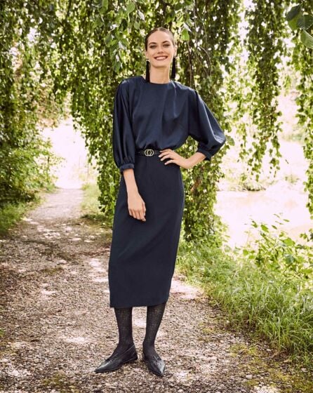 Robe en crêpe n°101 | Burda Style 12/24