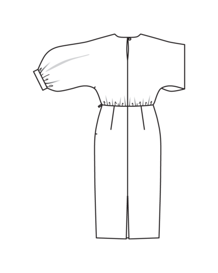 Robe en crêpe n°101 | Burda Style 12/24