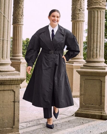 Manteau en polyester n°111 | Burda Style 12/24