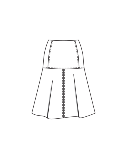 Jupe en lainage n°119 | Burda Style 12/24