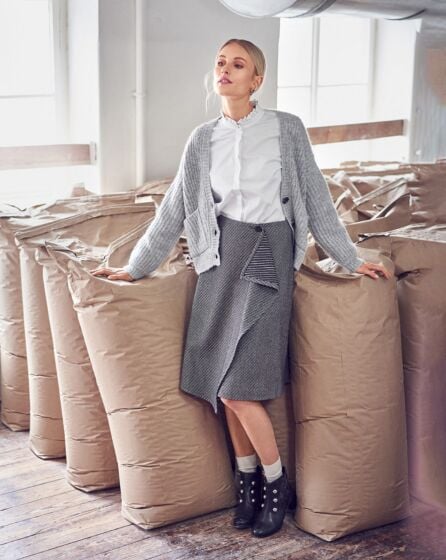 Jupe en laine n°129 | Burda Style 12/24 best of Burda Style 10/19