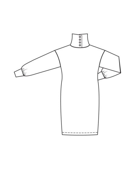 Robe en jersey n°106 | Burda Style 01/25