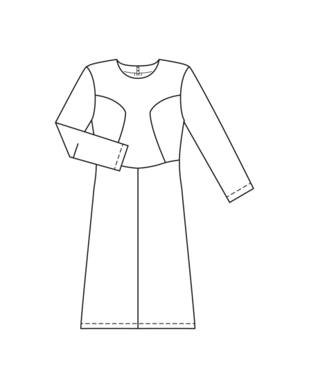 Robe en jersey n°110 | Burda Style 01/25