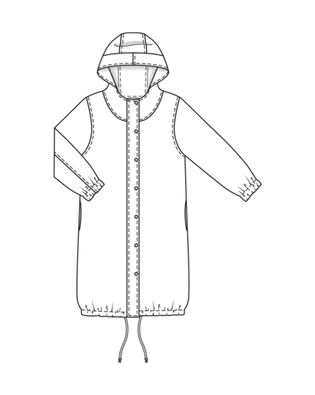 Parka en nylon n°121 | Burda Style 01/25