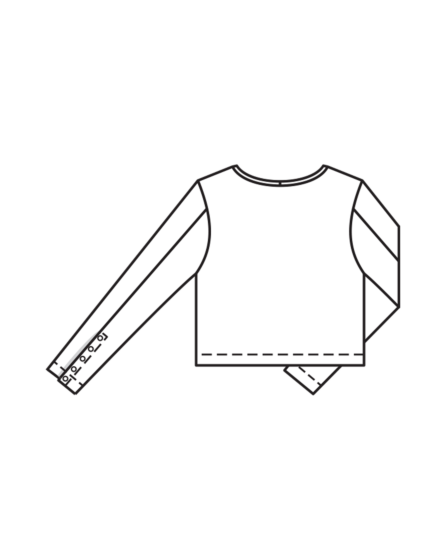 Top en jersey n°103 | Burda Style 02/25