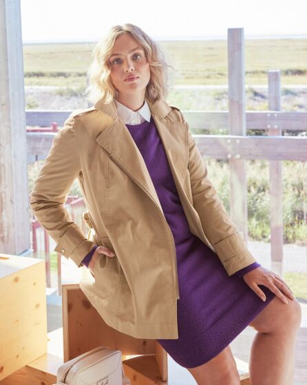 Trenchcoat en coton n°123 | Burda Style 02/25