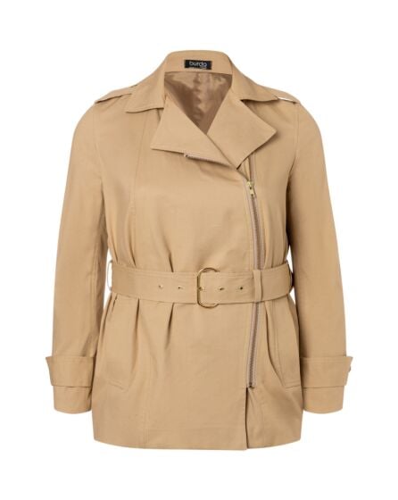 Trenchcoat en coton n°123 | Burda Style 02/25