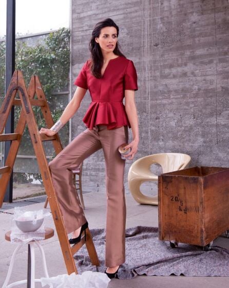 Chemisier en soie n°130 | Burda Style 02/25 best of Burda Style 08/13