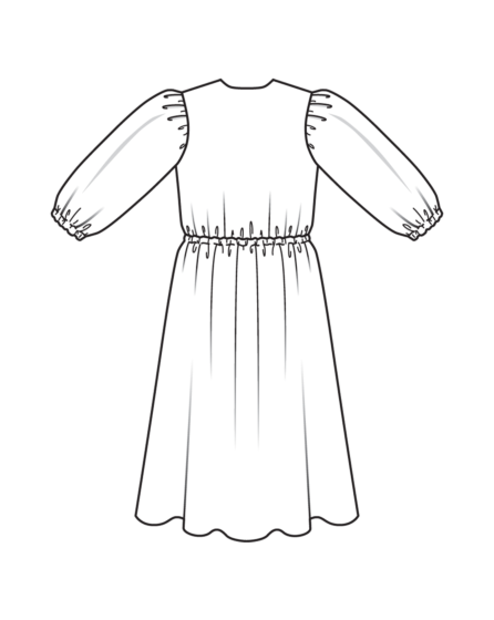 Robe en dentelle n°101 | Burda Style 03/25