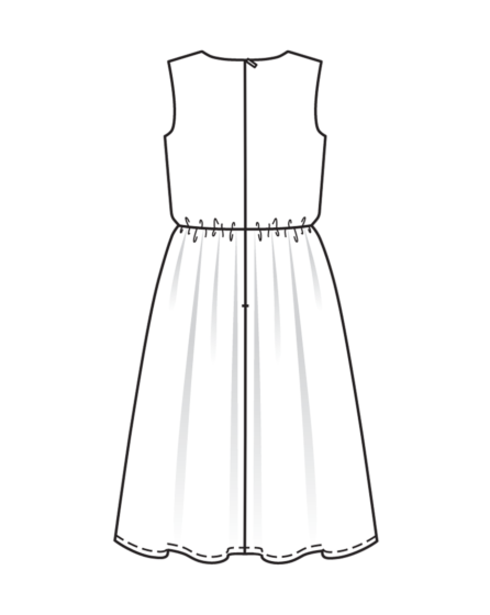 Robe en polyester n°104 | Burda Style 03/25