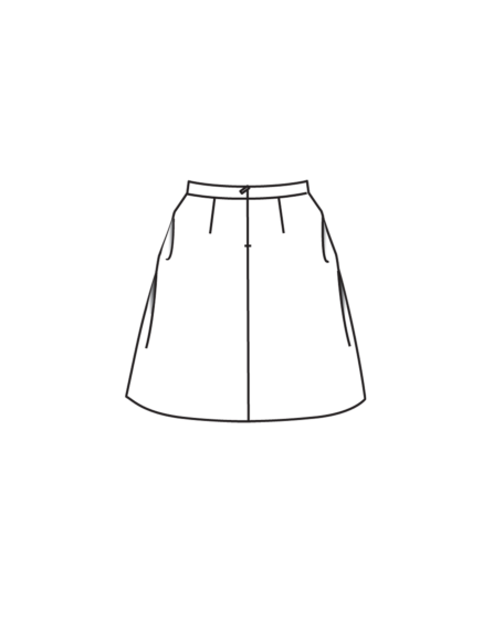 Jupe en satin n°117 | Burda Style 03/25