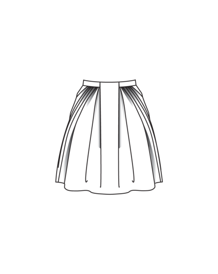 Jupe en satin n°117 | Burda Style 03/25