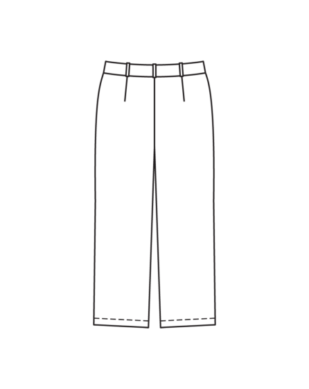 Pantalon en twill  n°122 | Burda Style 03/25
