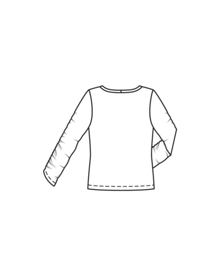 Top en jersey n°127 | Burda Style 03/25 best of Burda Style 08/19
