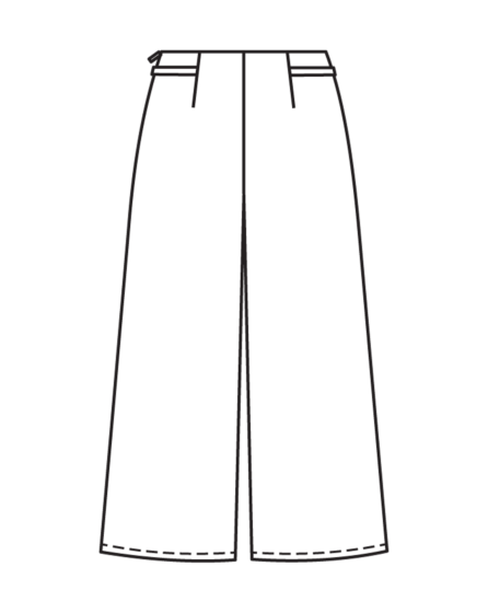 Pantalon en coton n°109 | Burda Style 04/25
