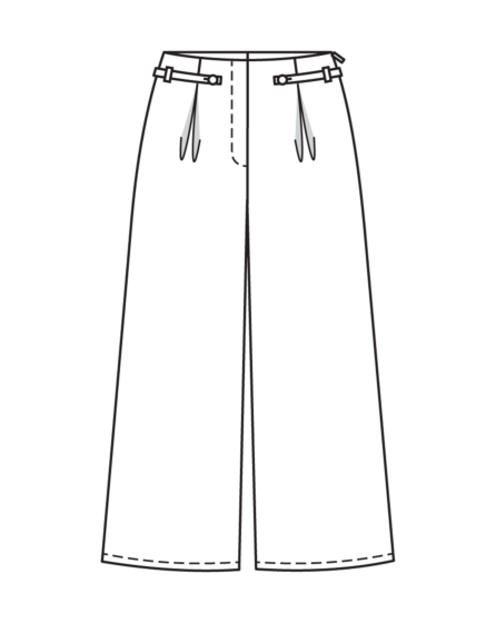 Pantalon en coton n°109 | Burda Style 04/25