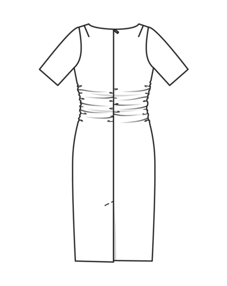 Robe en viscose n°110 | Burda Style 04/25