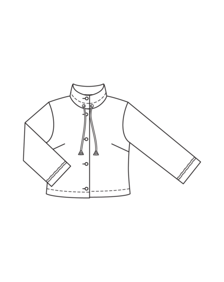 Veste en coton n°113 | Burda Style 04/25