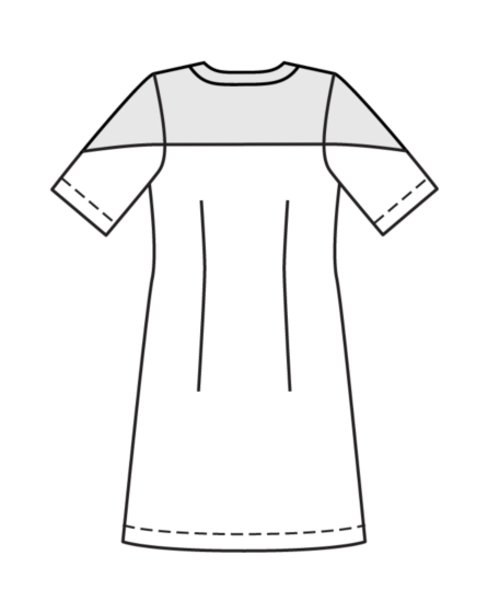 Robe en jersey n°122 | Burda Style 04/25