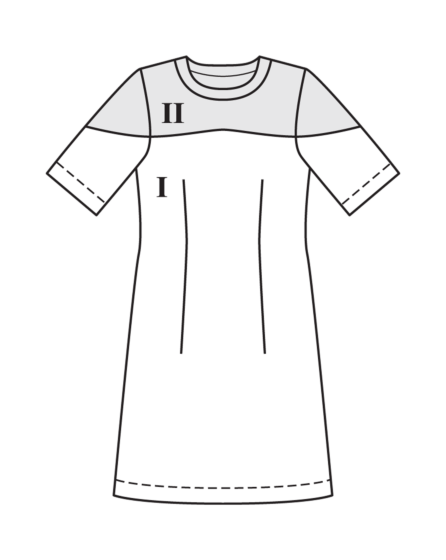 Robe en jersey n°122 | Burda Style 04/25