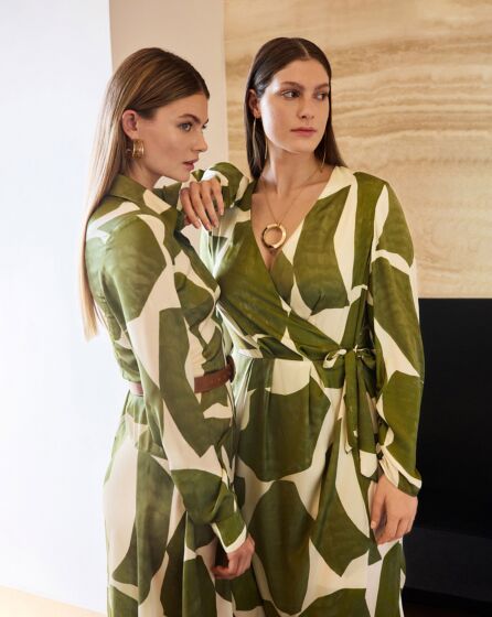Robe en polyester n°123 | Burda Style 04/25
