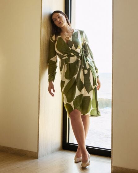 Robe en polyester n°123 | Burda Style 04/25