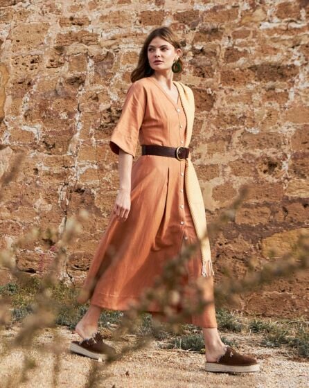 Robe en lin n°105 | Burda Style 05/25