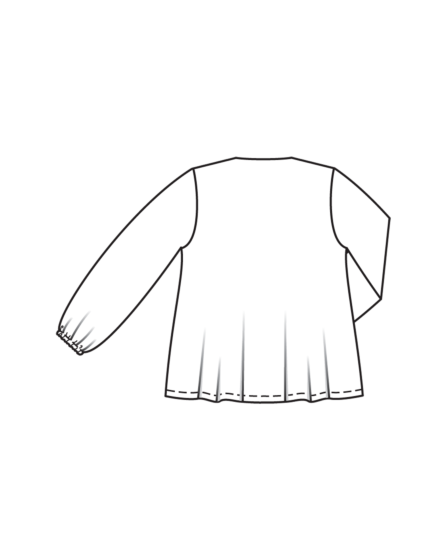 Blouse en viscose n°109 | Burda Style 05/25