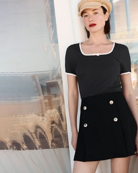 T-shirt en jersey n°113 | Burda Style 05/25