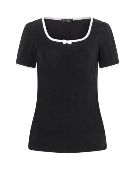 T-shirt en jersey n°113 | Burda Style 05/25