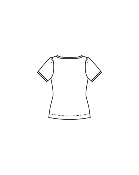 T-shirt en jersey n°113 | Burda Style 05/25
