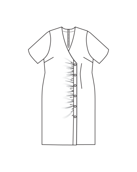 Robe en gabardine n°123 | Burda Style 05/25