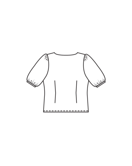 Chemisier en satin n°111 | Burda Style 06/25
