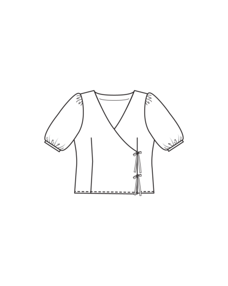 Chemisier en satin n°111 | Burda Style 06/25