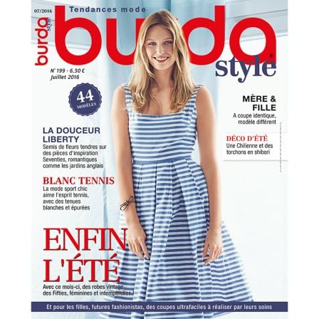 Burda Style n°199 - Juillet 2016