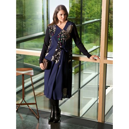 Robe n°136 de Burda Style Octobre 2013