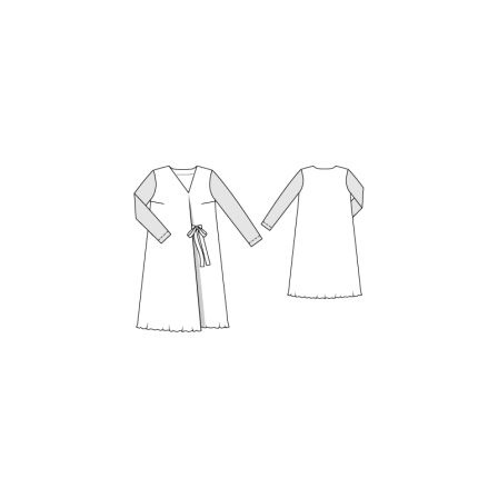 Robe n°136 de Burda Style Octobre 2013