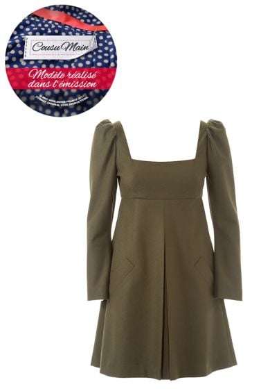 Robe empire n°127 de Burda Style Décembre 2014